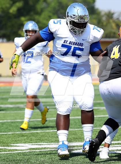 Thumbnail 1 in St. Bernard vs. Dominguez photogallery.