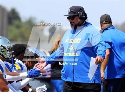 Thumbnail 2 in St. Bernard vs. Dominguez photogallery.