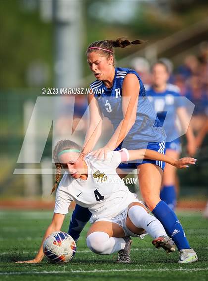 Thumbnail 3 in Stoney Creek vs Rochester (MHSAA D1 District Final) photogallery.