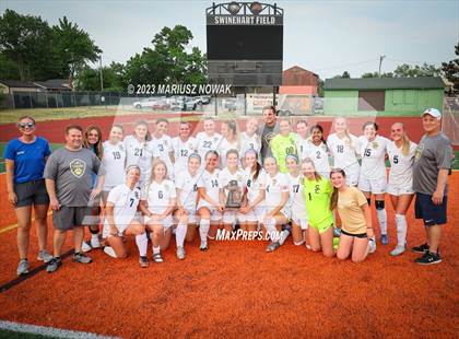 Thumbnail 2 in Stoney Creek vs Rochester (MHSAA D1 District Final) photogallery.
