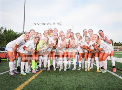 Thumbnail 2 in Stoney Creek vs Rochester (MHSAA D1 District Final) photogallery.