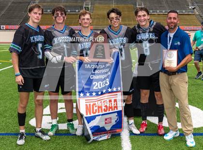 Thumbnail 1 in Northwood vs. Lake Norman Charter (NCHSAA 1A/2A/3A Final - Awards) photogallery.