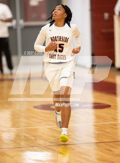 Thumbnail 2 in Baldwin vs Northside (HypeSouth Hardwood Invitational) photogallery.