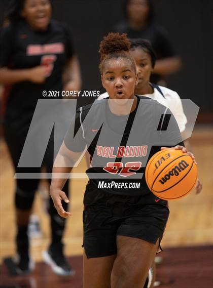 Thumbnail 2 in Baldwin vs Northside (HypeSouth Hardwood Invitational) photogallery.