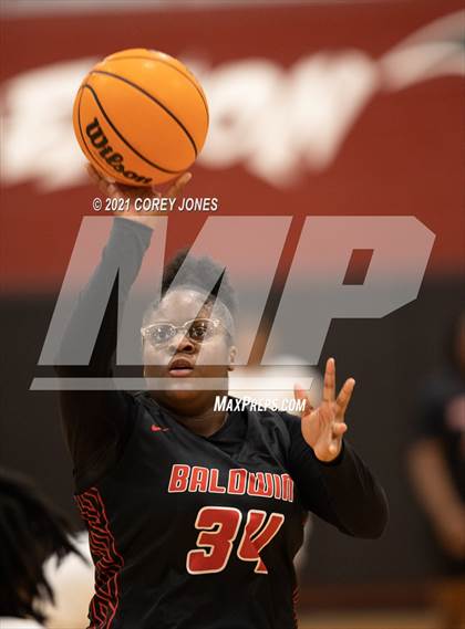Thumbnail 3 in Baldwin vs Northside (HypeSouth Hardwood Invitational) photogallery.