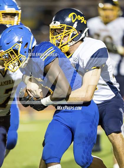 Thumbnail 2 in Alhambra @ Benicia (CIF NCS D2 First Round) photogallery.