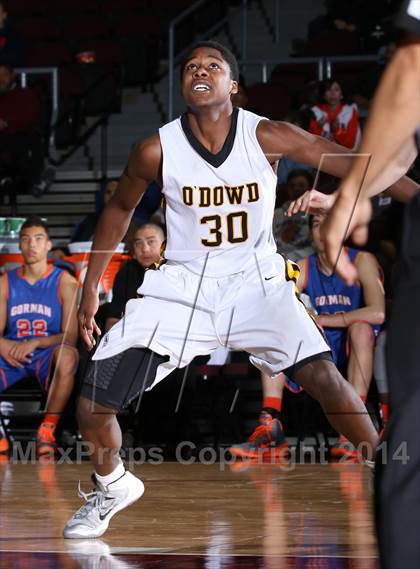 Thumbnail 2 in Bishop O'Dowd vs. Bishop Gorman (Tarkanian Classic) photogallery.