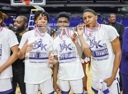 Thumbnail 2 in Kimball vs. Ellison (UIL 5A Basketball State Final Medal Ceremony) photogallery.