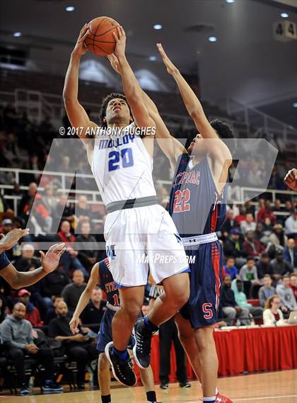 Thumbnail 2 in Archbishop Stepinac vs Archbishop Molloy (CHSAA Intersectional Semifinal Playoff) photogallery.