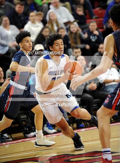 Thumbnail 1 in Archbishop Stepinac vs Archbishop Molloy (CHSAA Intersectional Semifinal Playoff) photogallery.