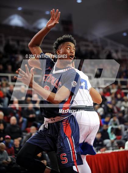 Thumbnail 2 in Archbishop Stepinac vs Archbishop Molloy (CHSAA Intersectional Semifinal Playoff) photogallery.