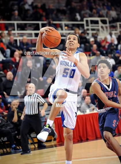 Thumbnail 1 in Archbishop Stepinac vs Archbishop Molloy (CHSAA Intersectional Semifinal Playoff) photogallery.