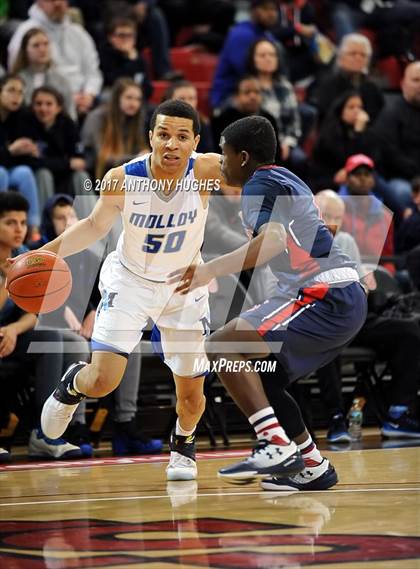 Thumbnail 3 in Archbishop Stepinac vs Archbishop Molloy (CHSAA Intersectional Semifinal Playoff) photogallery.