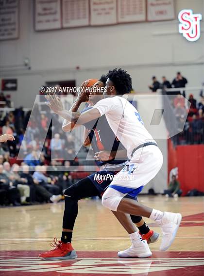 Thumbnail 2 in Archbishop Stepinac vs Archbishop Molloy (CHSAA Intersectional Semifinal Playoff) photogallery.