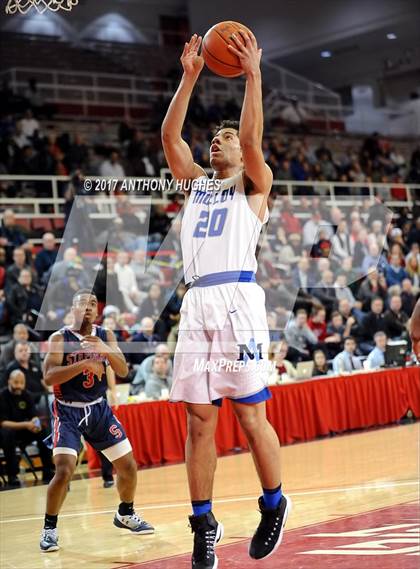 Thumbnail 1 in Archbishop Stepinac vs Archbishop Molloy (CHSAA Intersectional Semifinal Playoff) photogallery.