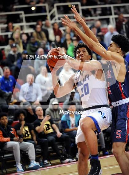 Thumbnail 2 in Archbishop Stepinac vs Archbishop Molloy (CHSAA Intersectional Semifinal Playoff) photogallery.