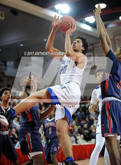 Thumbnail 2 in Archbishop Stepinac vs Archbishop Molloy (CHSAA Intersectional Semifinal Playoff) photogallery.
