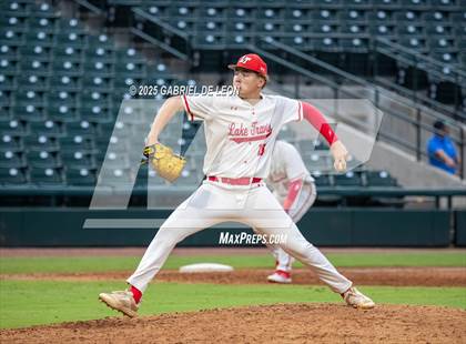 Thumbnail 2 in Los Fresnos vs. Lake Travis (UIL Region IV 6A Baseball Regional Semifinal) photogallery.