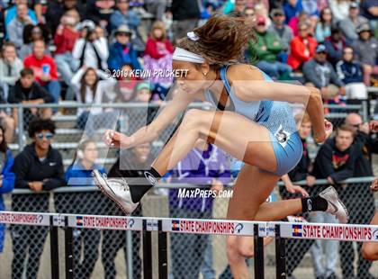 Thumbnail 2 in CHSAA Track and Field Championships (Girls 100 Meter Hurdle Finals) photogallery.