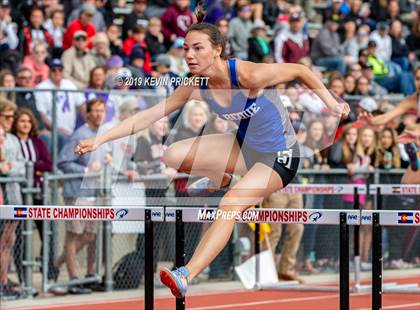 Thumbnail 1 in CHSAA Track and Field Championships (Girls 100 Meter Hurdle Finals) photogallery.