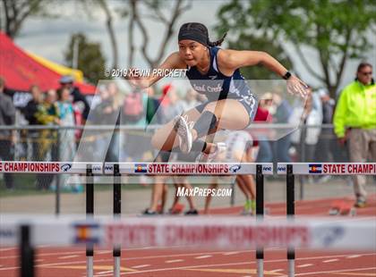 Thumbnail 1 in CHSAA Track and Field Championships (Girls 100 Meter Hurdle Finals) photogallery.