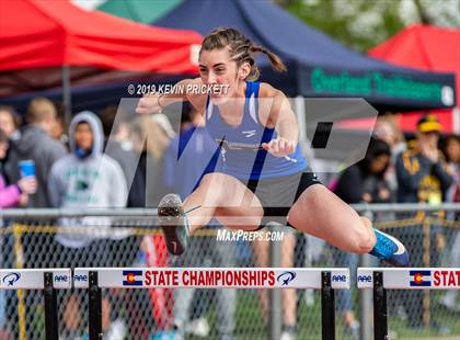 Thumbnail 1 in CHSAA Track and Field Championships (Girls 100 Meter Hurdle Finals) photogallery.