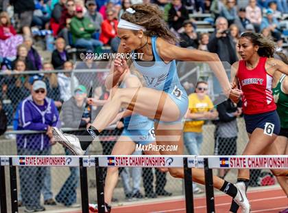 Thumbnail 3 in CHSAA Track and Field Championships (Girls 100 Meter Hurdle Finals) photogallery.