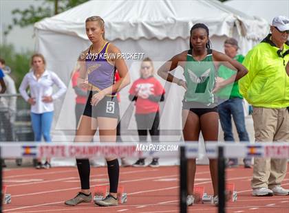 Thumbnail 3 in CHSAA Track and Field Championships (Girls 100 Meter Hurdle Finals) photogallery.