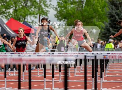 Thumbnail 3 in CHSAA Track and Field Championships (Girls 100 Meter Hurdle Finals) photogallery.
