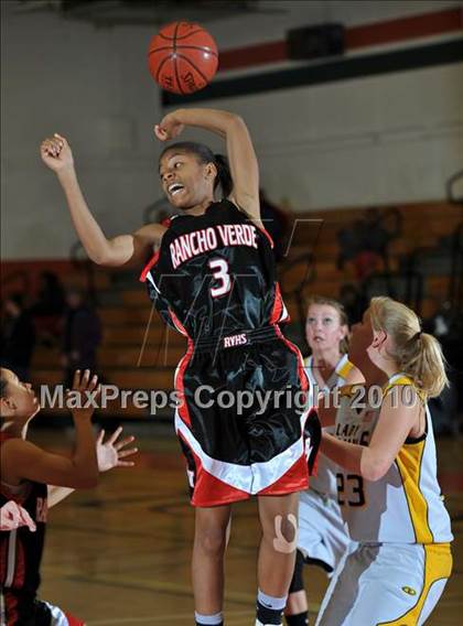 Thumbnail 3 in Yucca Valley vs. Rancho Verde (Lady Bears Holiday Classic Semi Finals) photogallery.
