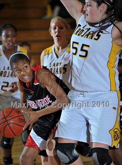 Thumbnail 2 in Yucca Valley vs. Rancho Verde (Lady Bears Holiday Classic Semi Finals) photogallery.