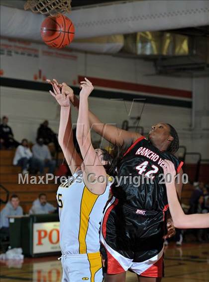 Thumbnail 3 in Yucca Valley vs. Rancho Verde (Lady Bears Holiday Classic Semi Finals) photogallery.