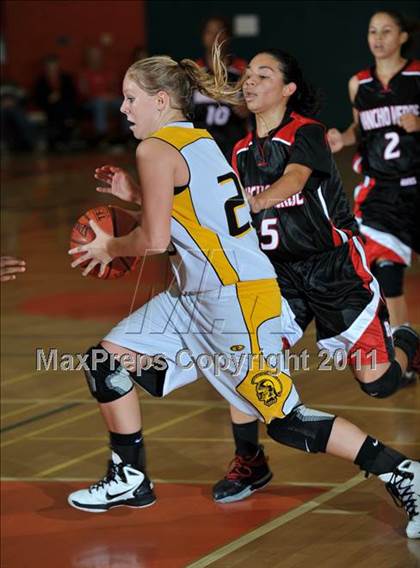 Thumbnail 3 in Yucca Valley vs. Rancho Verde (Lady Bears Holiday Classic Semi Finals) photogallery.