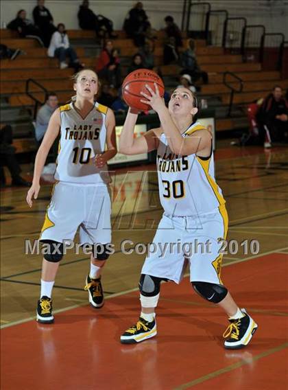 Thumbnail 1 in Yucca Valley vs. Rancho Verde (Lady Bears Holiday Classic Semi Finals) photogallery.