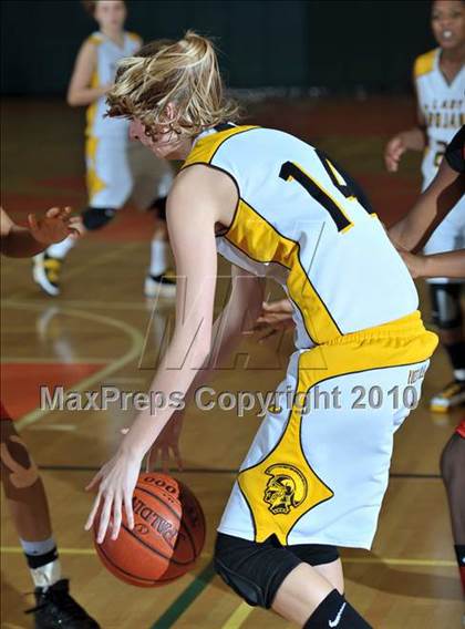 Thumbnail 3 in Yucca Valley vs. Rancho Verde (Lady Bears Holiday Classic Semi Finals) photogallery.