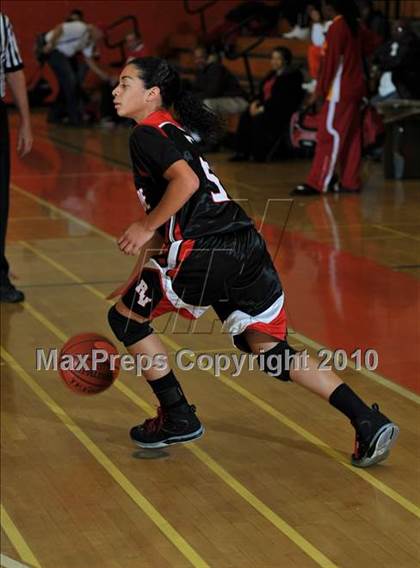 Thumbnail 1 in Yucca Valley vs. Rancho Verde (Lady Bears Holiday Classic Semi Finals) photogallery.