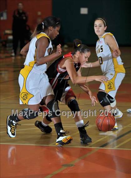 Thumbnail 3 in Yucca Valley vs. Rancho Verde (Lady Bears Holiday Classic Semi Finals) photogallery.