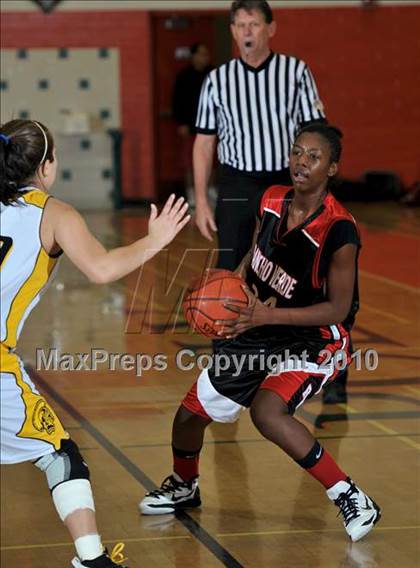 Thumbnail 1 in Yucca Valley vs. Rancho Verde (Lady Bears Holiday Classic Semi Finals) photogallery.