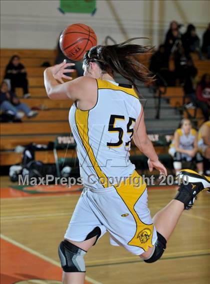 Thumbnail 2 in Yucca Valley vs. Rancho Verde (Lady Bears Holiday Classic Semi Finals) photogallery.