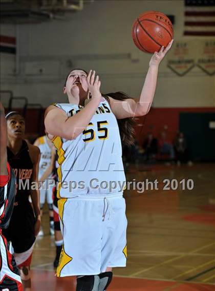 Thumbnail 1 in Yucca Valley vs. Rancho Verde (Lady Bears Holiday Classic Semi Finals) photogallery.