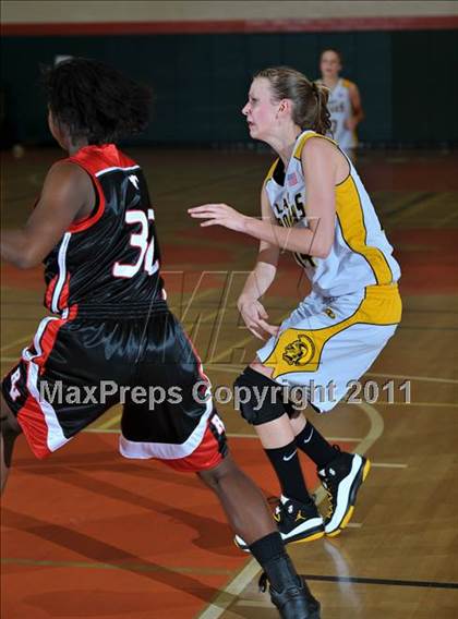 Thumbnail 3 in Yucca Valley vs. Rancho Verde (Lady Bears Holiday Classic Semi Finals) photogallery.