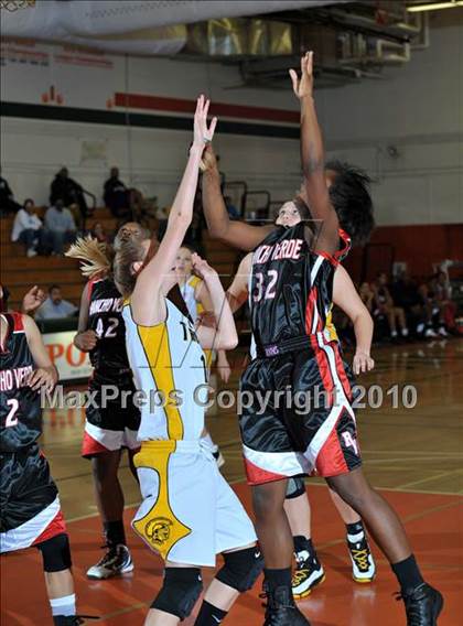 Thumbnail 2 in Yucca Valley vs. Rancho Verde (Lady Bears Holiday Classic Semi Finals) photogallery.