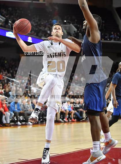 Thumbnail 1 in Sierra Canyon vs. Bishop Montgomery (CIF SS Playoff Open DIV Semi Final) photogallery.