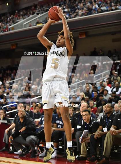 Thumbnail 2 in Sierra Canyon vs. Bishop Montgomery (CIF SS Playoff Open DIV Semi Final) photogallery.