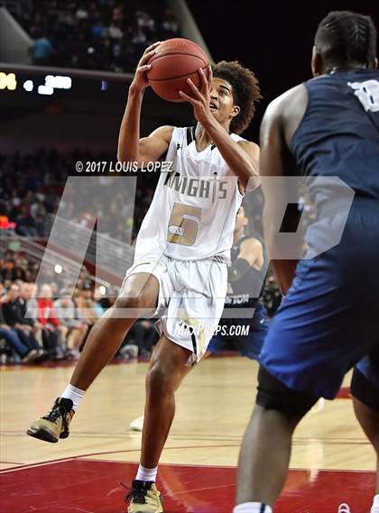 Thumbnail 1 in Sierra Canyon vs. Bishop Montgomery (CIF SS Playoff Open DIV Semi Final) photogallery.