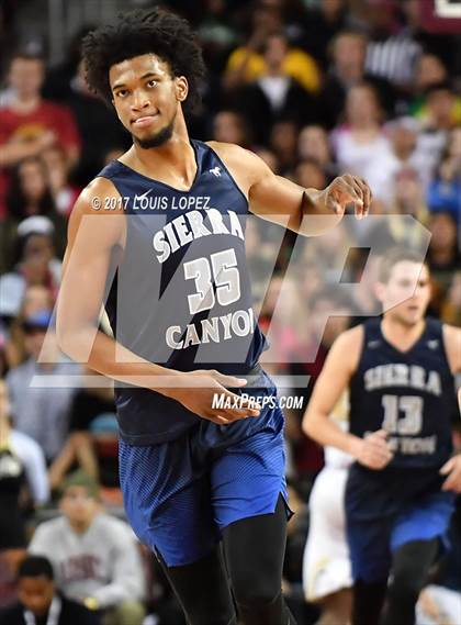 Thumbnail 1 in Sierra Canyon vs. Bishop Montgomery (CIF SS Playoff Open DIV Semi Final) photogallery.