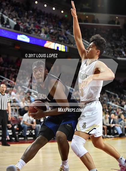 Thumbnail 3 in Sierra Canyon vs. Bishop Montgomery (CIF SS Playoff Open DIV Semi Final) photogallery.