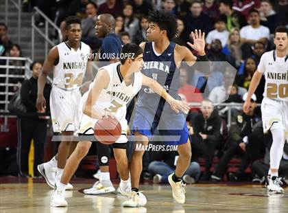 Thumbnail 1 in Sierra Canyon vs. Bishop Montgomery (CIF SS Playoff Open DIV Semi Final) photogallery.