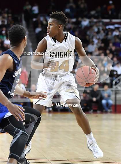 Thumbnail 1 in Sierra Canyon vs. Bishop Montgomery (CIF SS Playoff Open DIV Semi Final) photogallery.