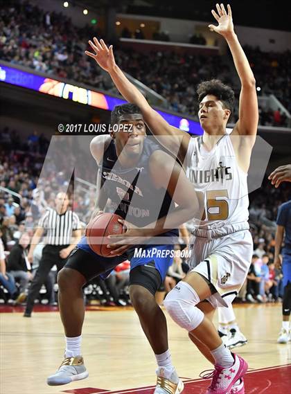 Thumbnail 2 in Sierra Canyon vs. Bishop Montgomery (CIF SS Playoff Open DIV Semi Final) photogallery.